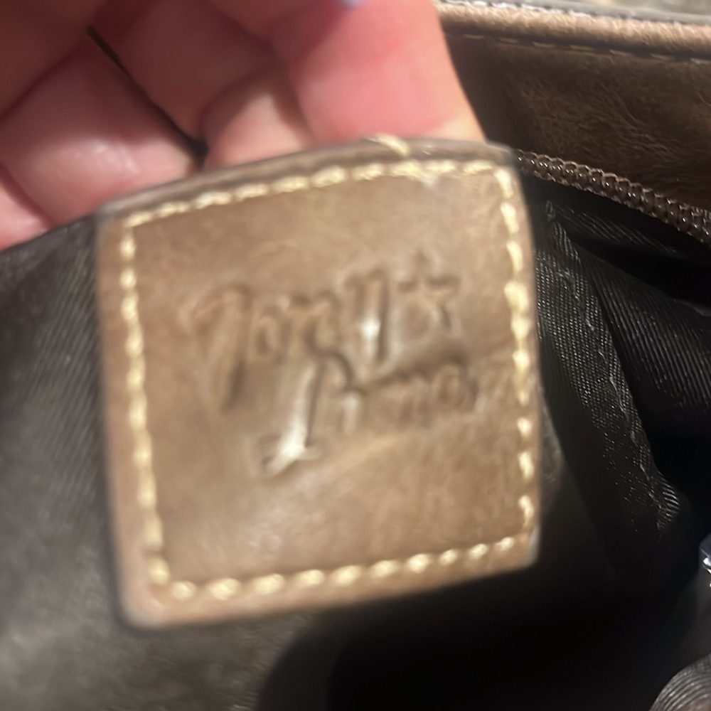 TONY LAMA COWHIDE LEATHER CONCEALED BAG - Picture 9 of 12